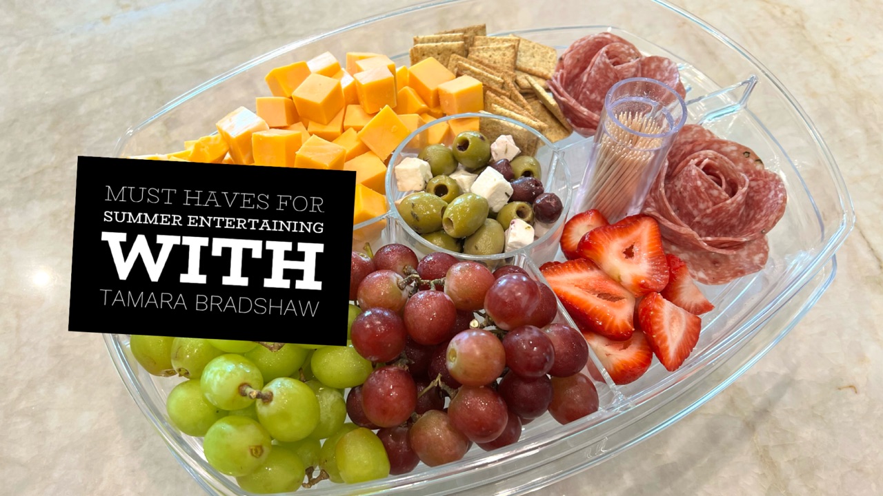 Watch Must Have Summer Hosting Items with Tamara Bradshaw on Amazon Live