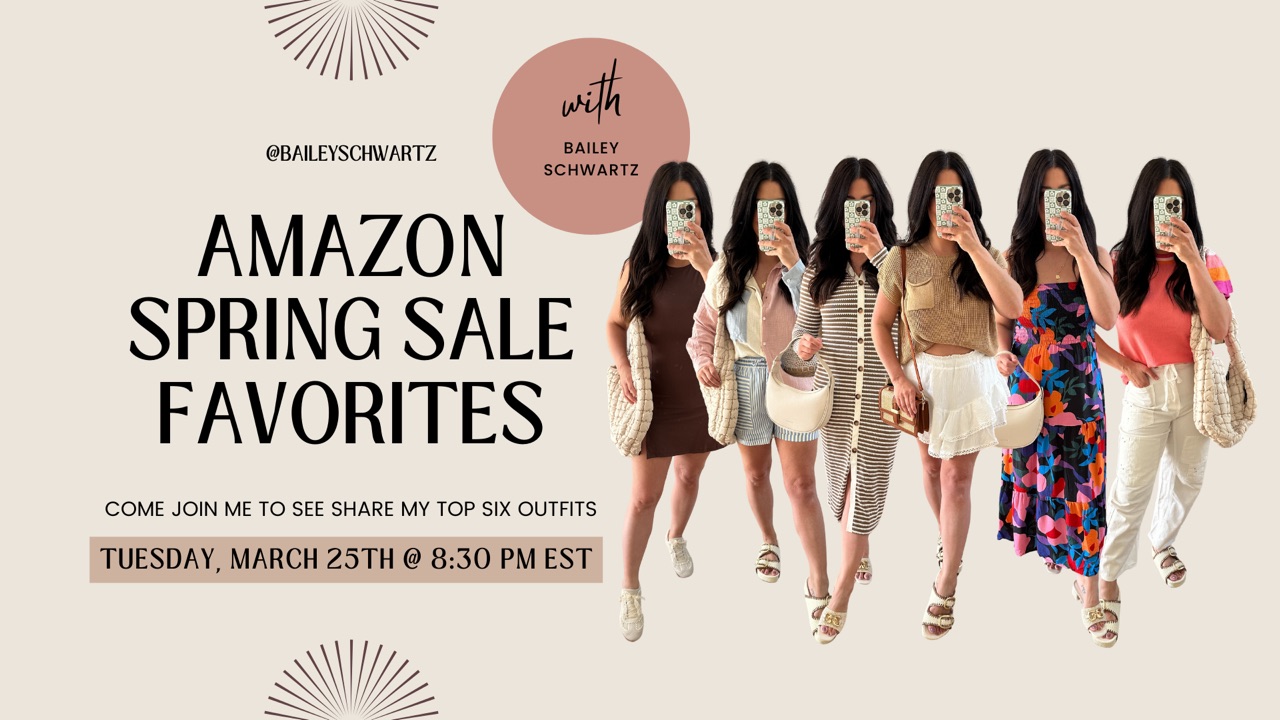 Watch Big Spring Sale Fashion Favorites on Amazon Live
