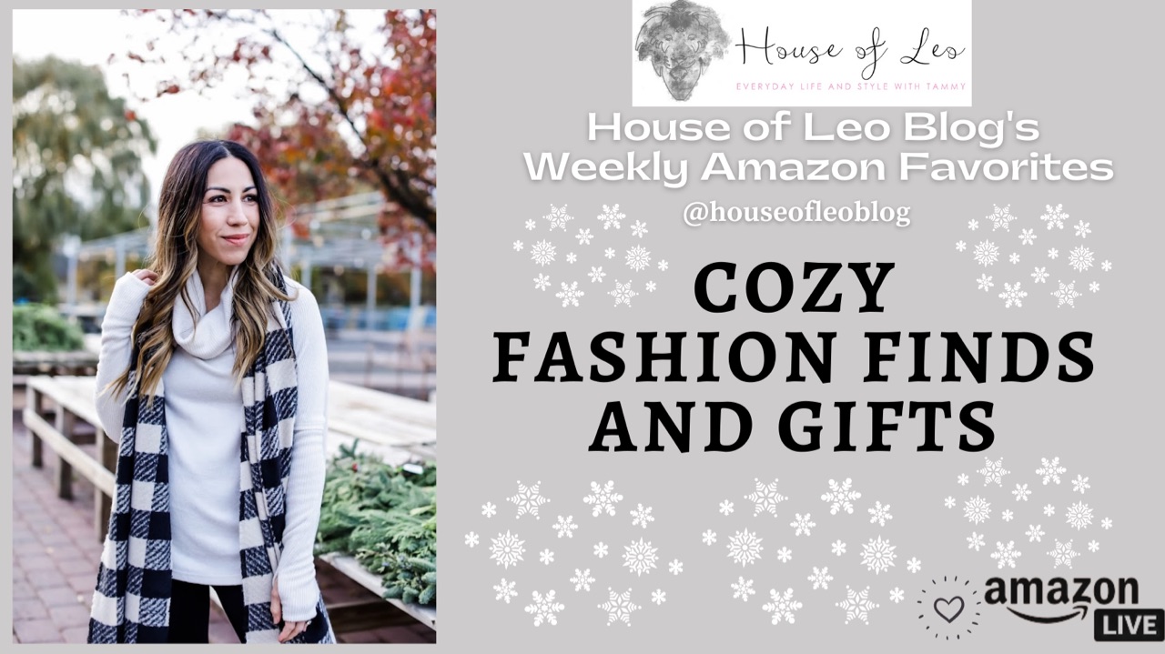 Watch Cozy Fashion Finds & Gifts on Amazon Live