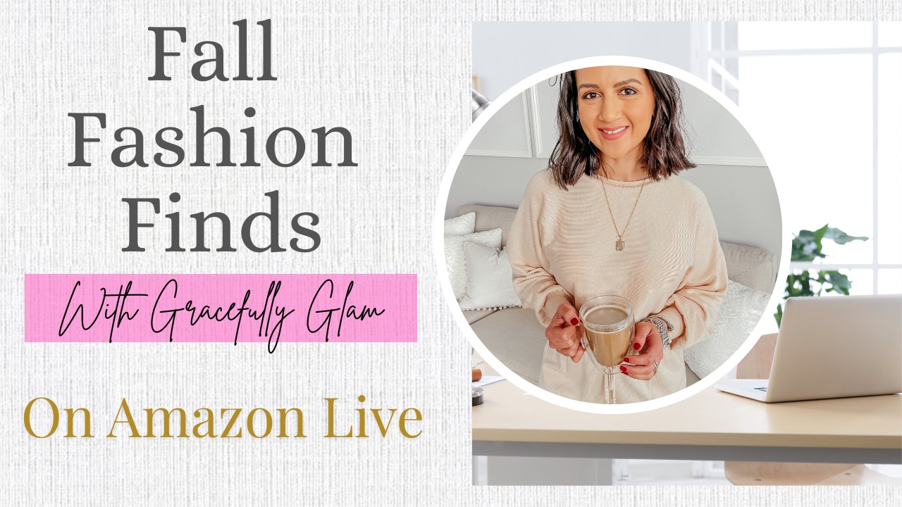 Watch Fall Fashion Finds on Amazon Live