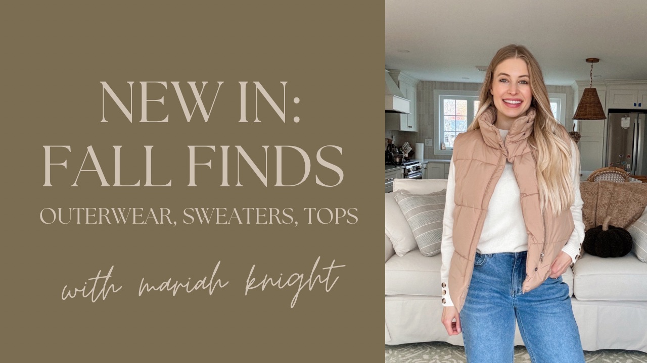 Watch New In& Cozy Fall Clothes with promo codes! on Amazon Live