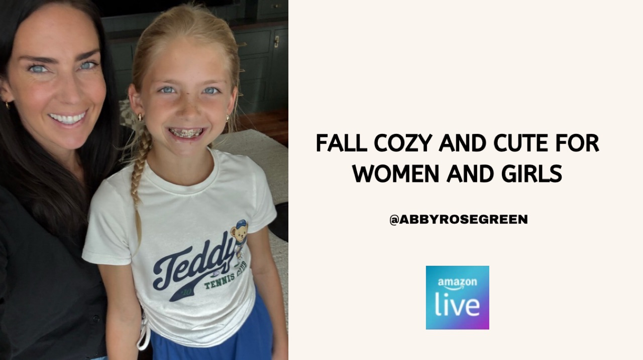 Watch Fall Cozy and Cute for Women and Girls on Amazon Live