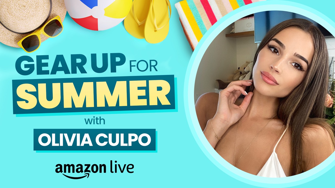 Watch Gear Up for Summer with Olivia Culpo on Amazon Live