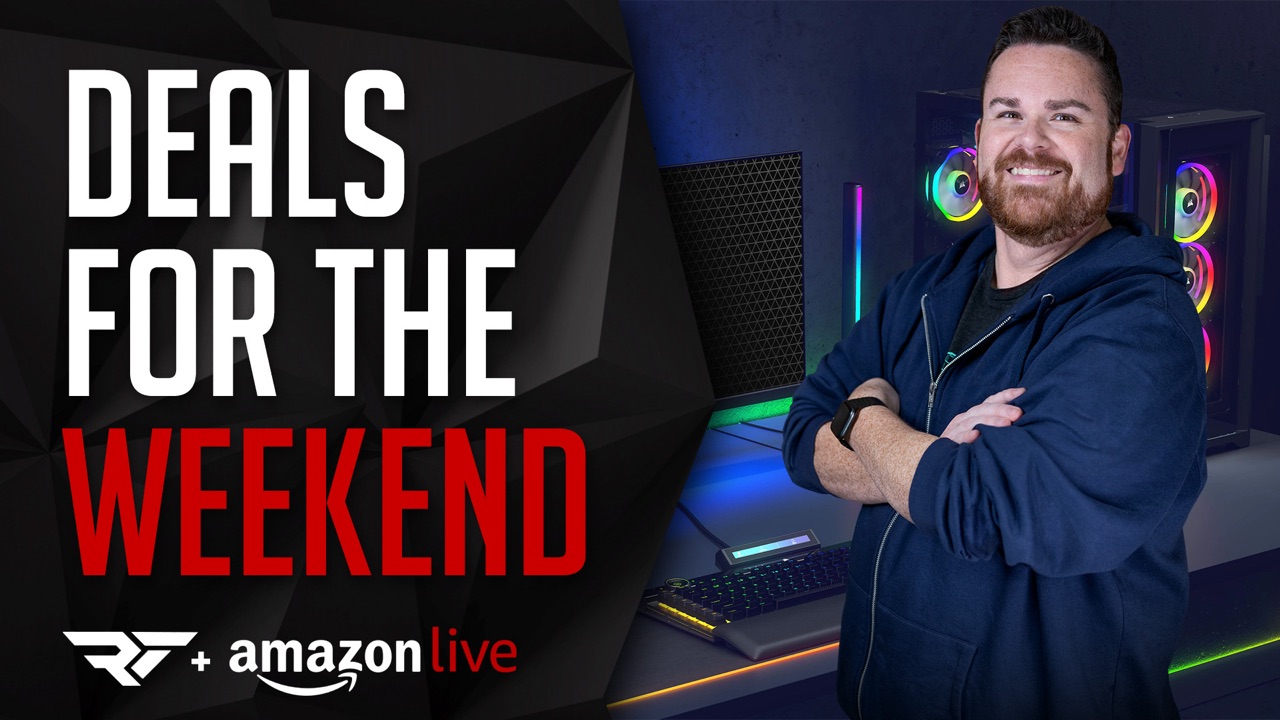 Watch Weekend Tech Deals Giveaway, Tech Talk with Robeytech on Amazon Live
