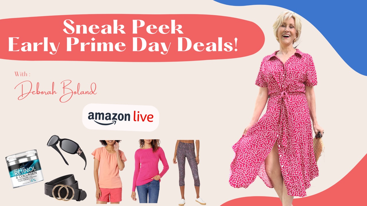 Watch Sneak Peek Early Prime Day Deals! on Amazon Live