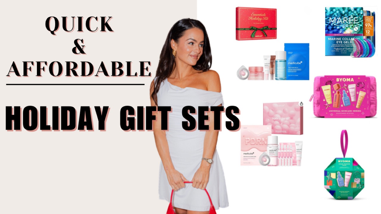 Watch Quick & Affordable Holiday Gift Sets on Amazon Live