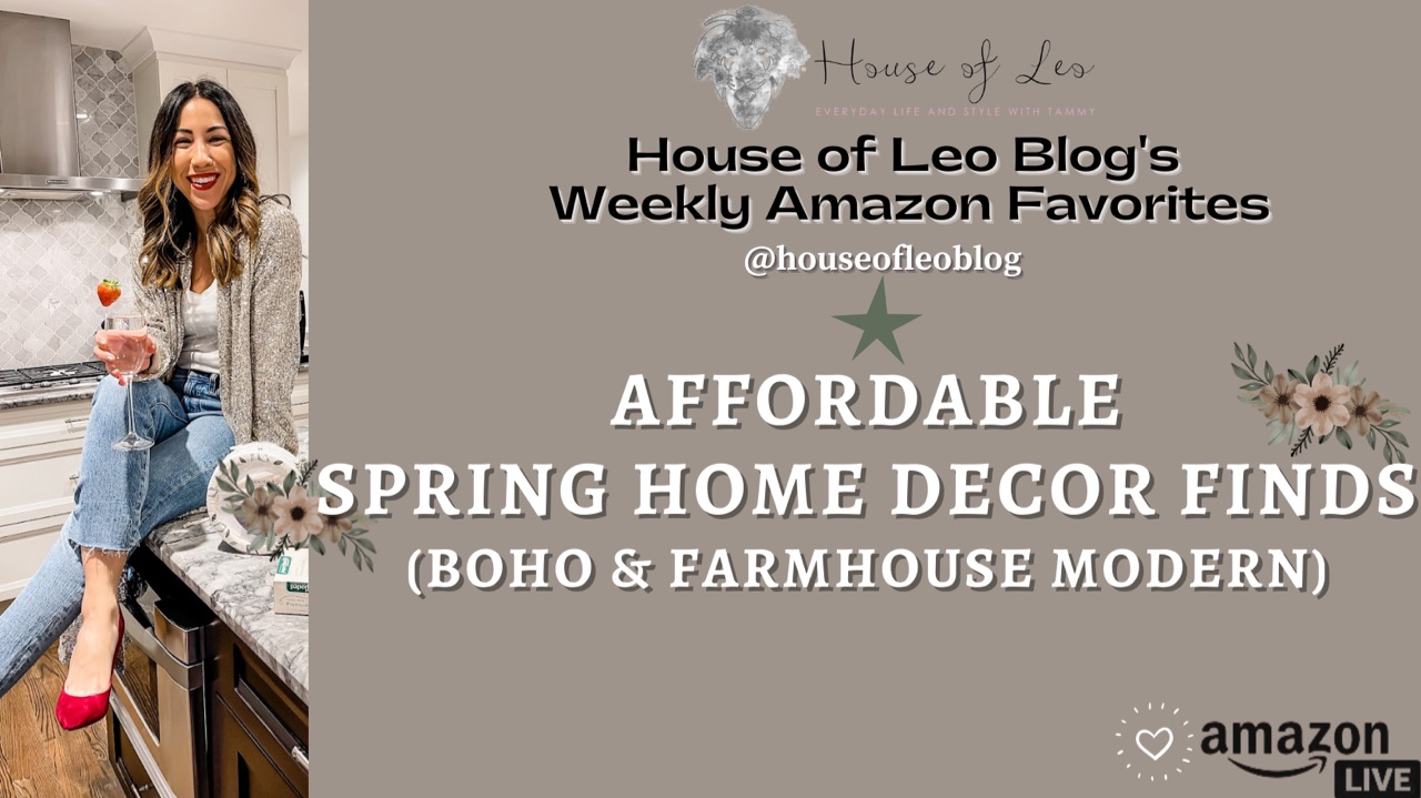 Watch Affordable Home Decor Finds on Amazon Live
