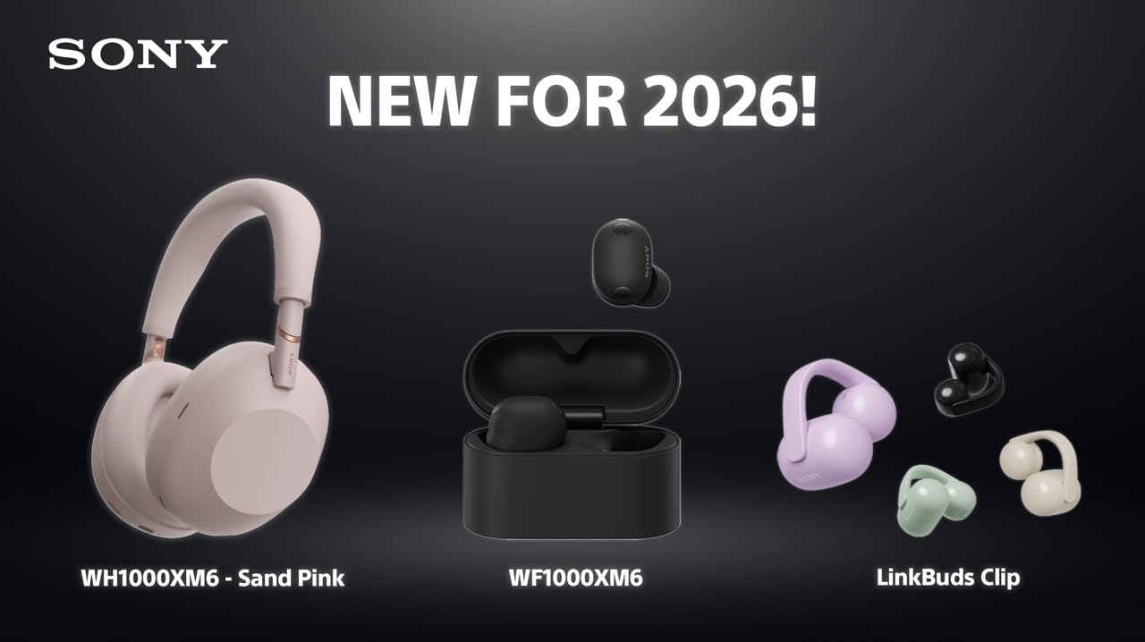 Watch Sony Live | WF1000XM6, LinkBuds Clip & Sand Pink WH1000XM6