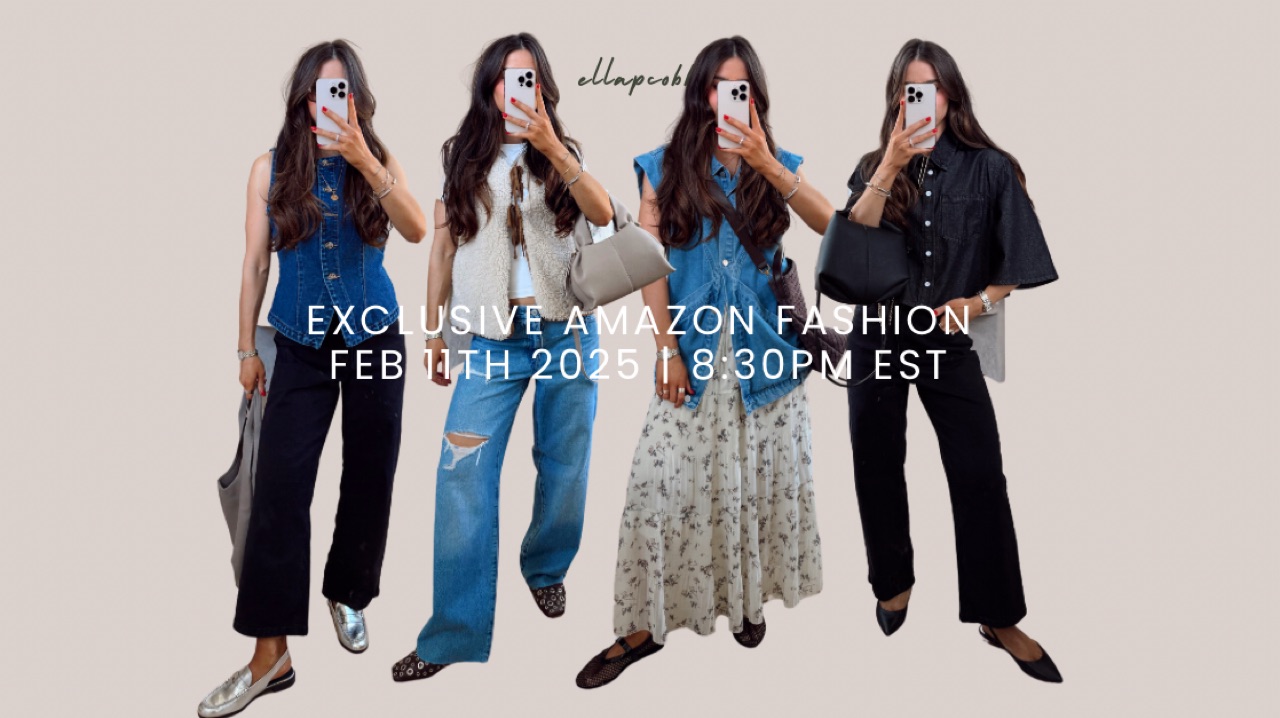 Watch SPRING CAPSULE WARDROBE | ELLAPCOBB on Amazon Live