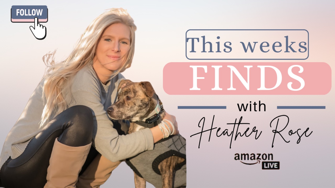 Watch This weeks finds! on Amazon Live