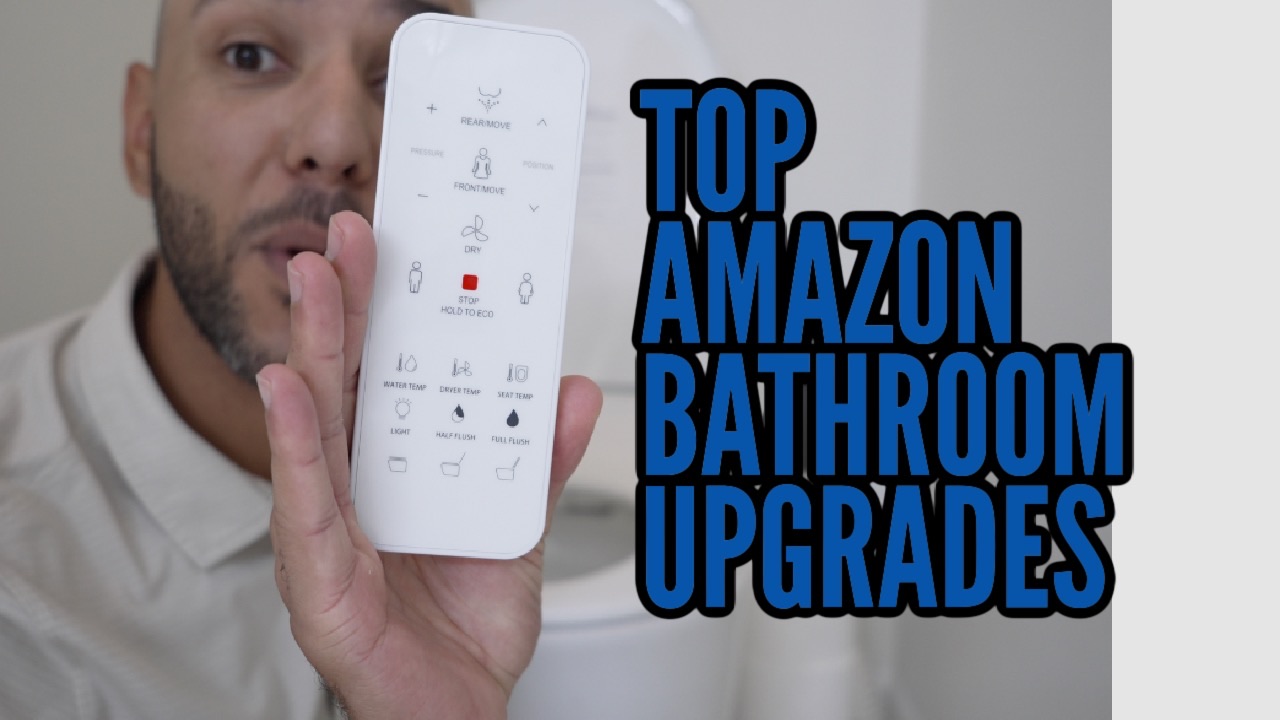 Watch My favorite bathroom upgrades on Amazon Live