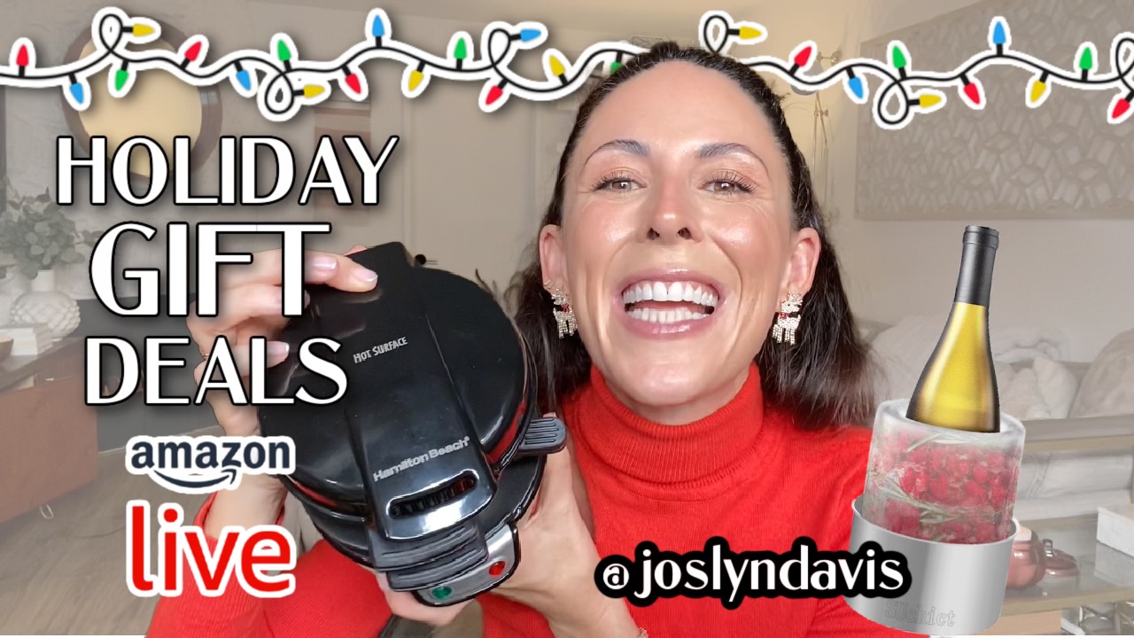 Watch EARLY Holiday Gift DEALS ﹙for everyone on your list﹚ on Amazon Live