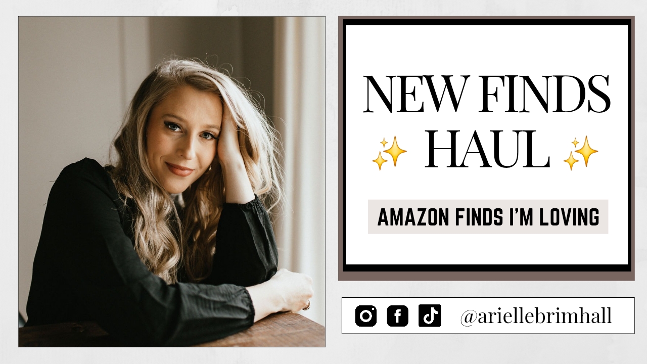 Watch NEW FINDS HAUL ️ ITEMS I'M LOVING! on Amazon Live