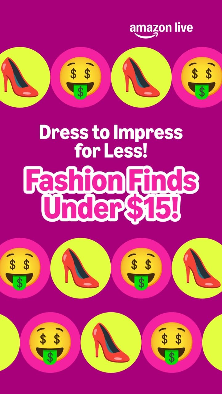 Watch Dress to Impress for Less! Fashion Finds UNDER $15! #LiveHaulDeals on  Amazon Live