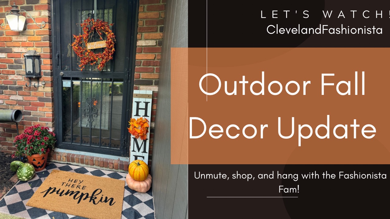 Watch Outdoor Fall Decor on Amazon Live