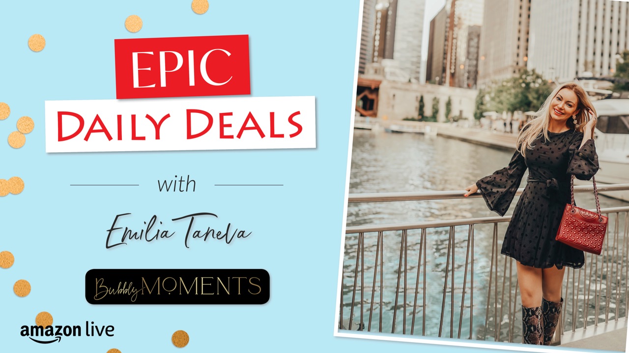 Watch EPIC DAILY DEALS | Home, Travel, Tech & Fashion on Amazon Live