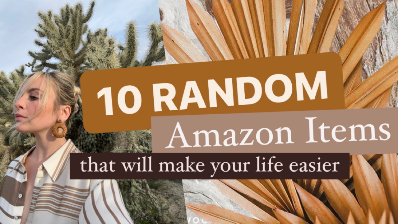 Watch 10 ITEMS TO MAKE YOUR LIFE EASIER on Amazon Live