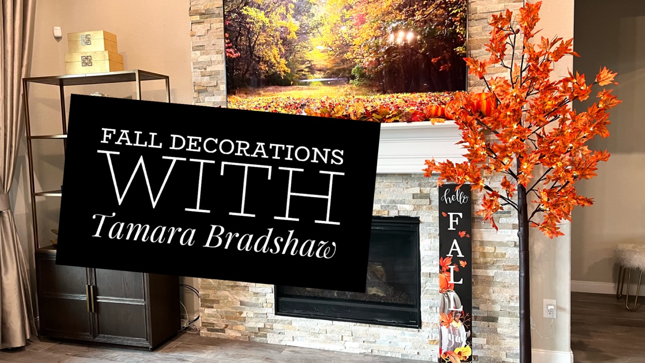 Watch Fall Decorations with Tamara Bradshaw on Amazon Live