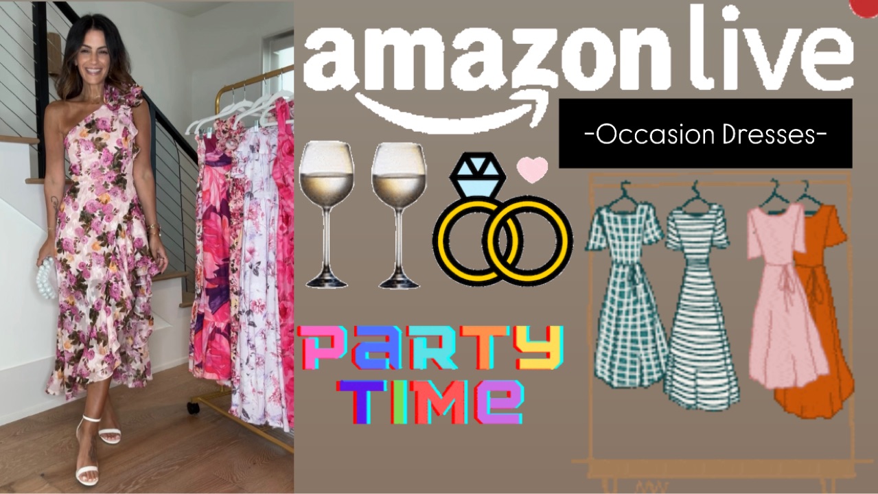 Watch 🥂Occasion Dresses Under $66 on Amazon Live