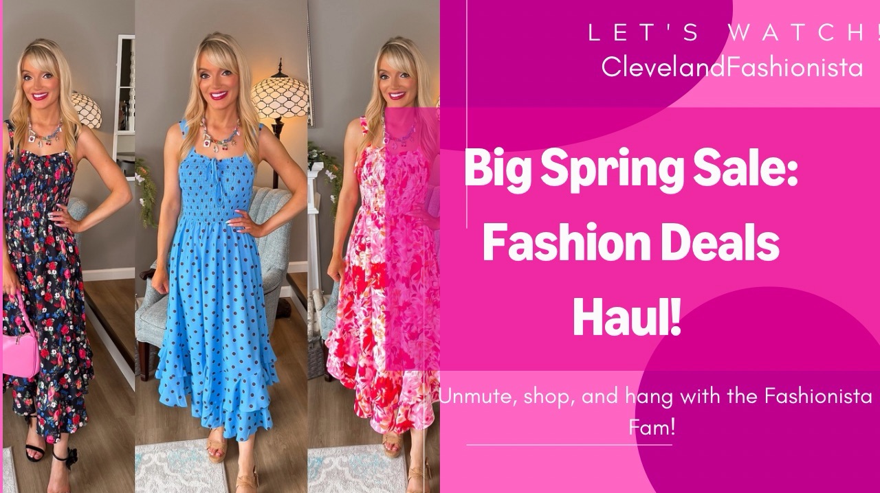 Watch Big Spring Sale Favorite Fashion Deals on Amazon Live