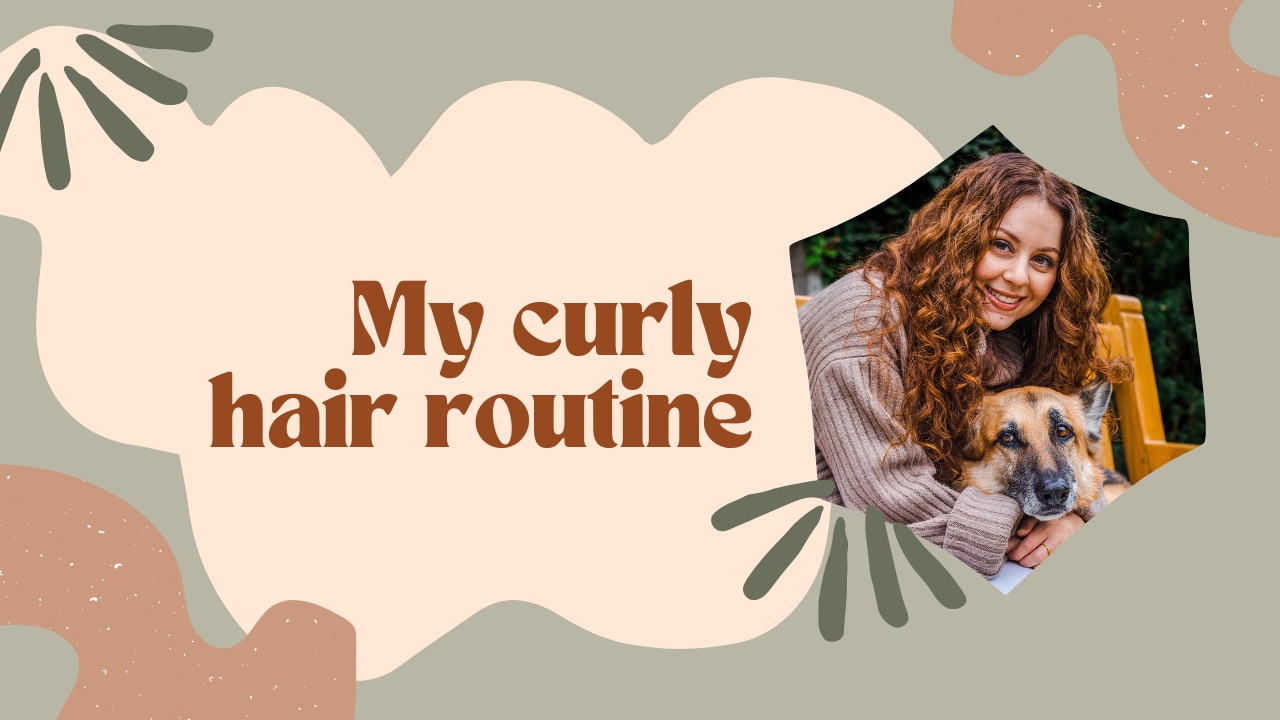 Watch My curly hair routine & products on Amazon Live