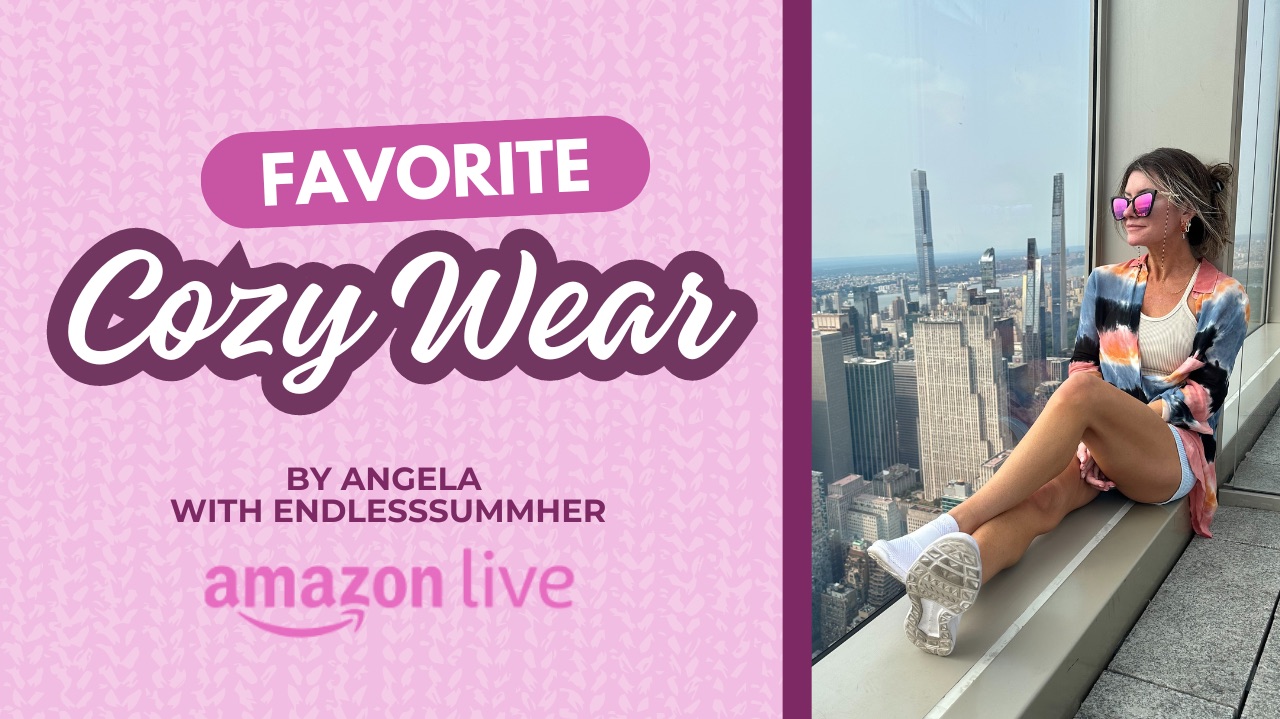 Watch Fave Fall Cozy Wear on Amazon Live