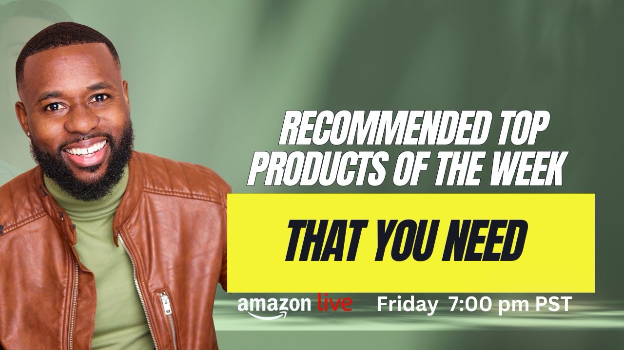 Watch Top products of the week that you never knew you need on Amazon Live