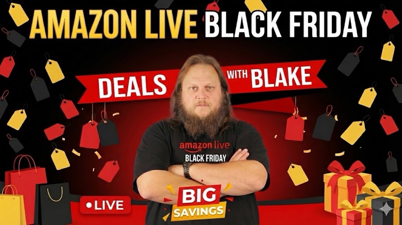 Watch Black Friday Week Deals on Amazon Live