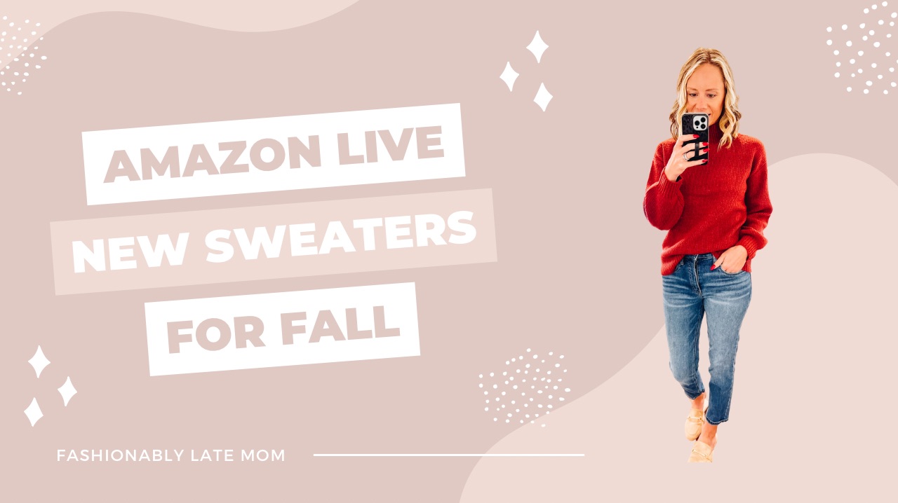 Watch New Fall Sweaters on Amazon Live