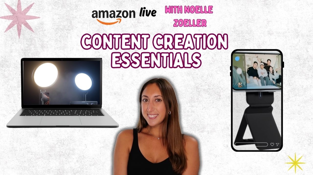 Watch Content creation essentials on Amazon Live