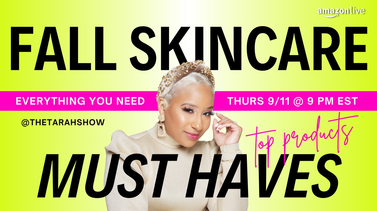 Watch Fall Skincare Must Haves on Amazon Live