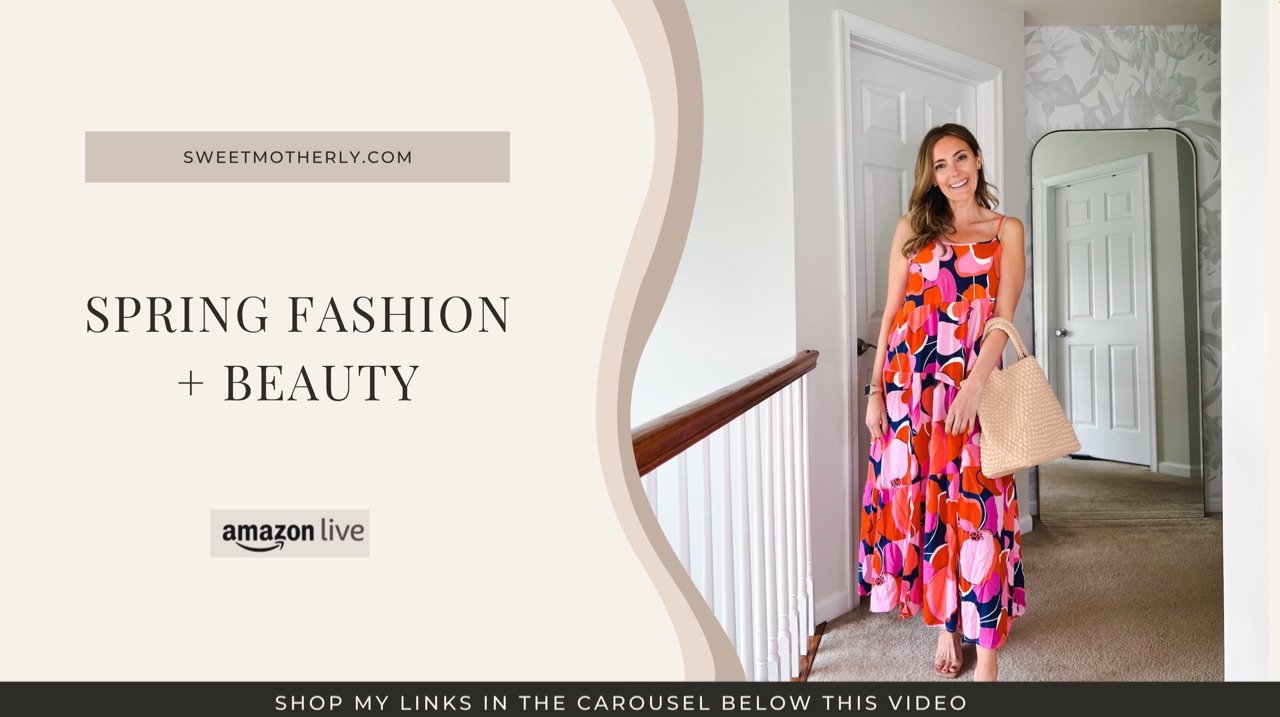 Watch Spring Fashion and Beauty on Amazon Live
