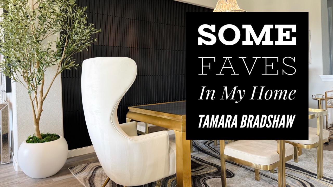Watch Fave In My Home with Tamara Bradshaw on Amazon Live