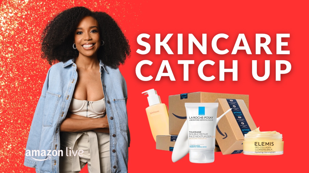 Watch Skincare Catchup on Amazon Live