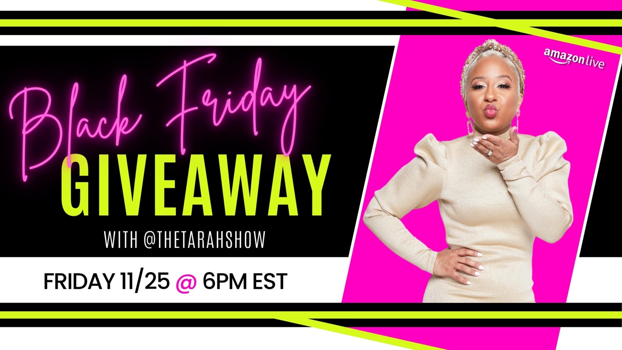 Watch Black Friday Deals GIVEAWAY on Amazon Live