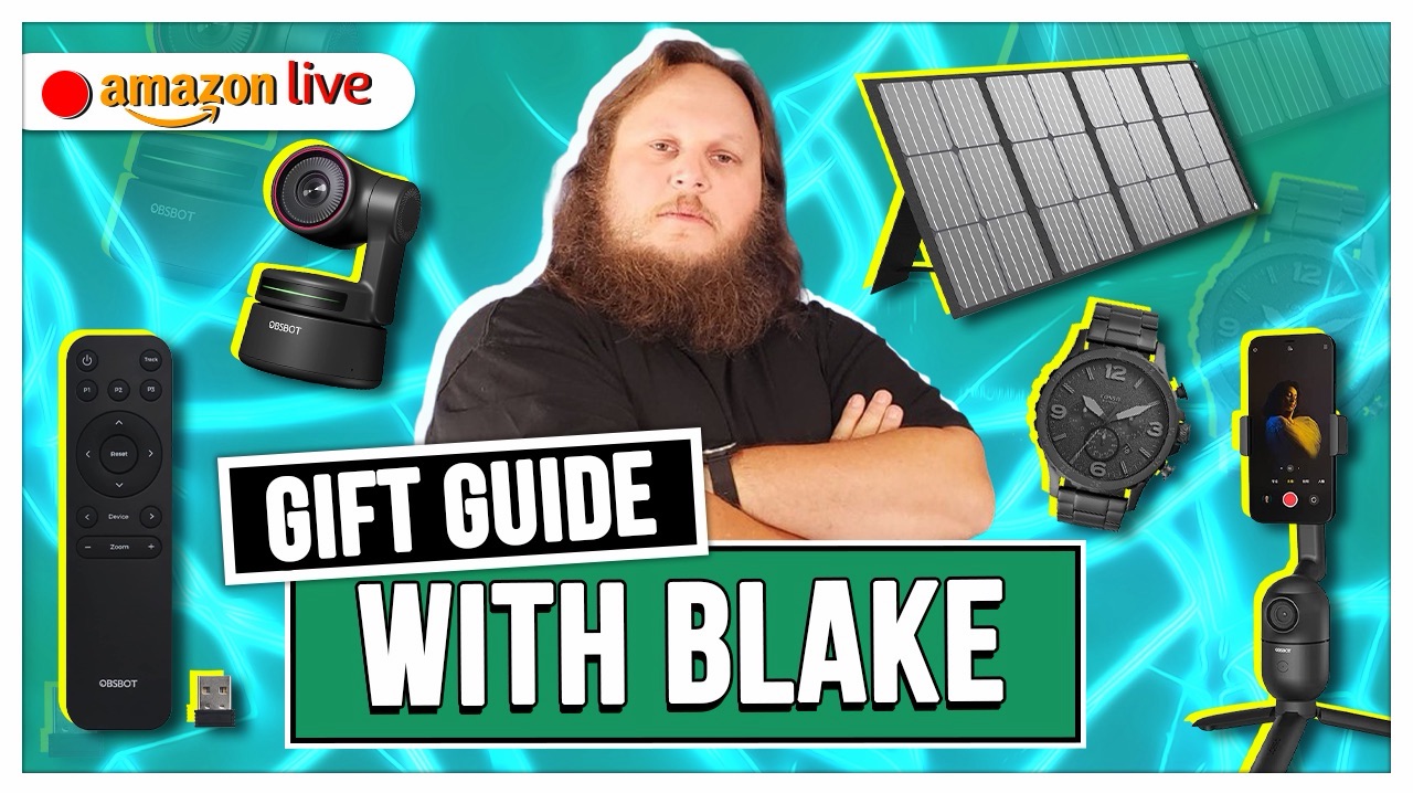 Watch Today’s Gift Ideas on Amazon Live