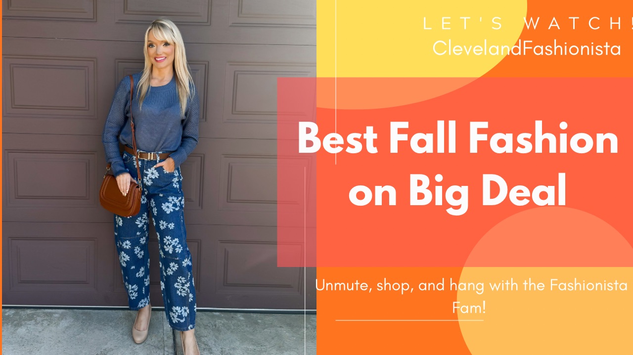 Watch Best Fall Fashion on Big Deal on Amazon Live