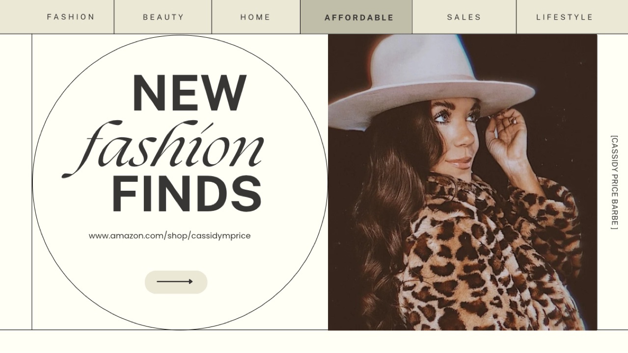 Watch New Fashion Finds on Amazon Live