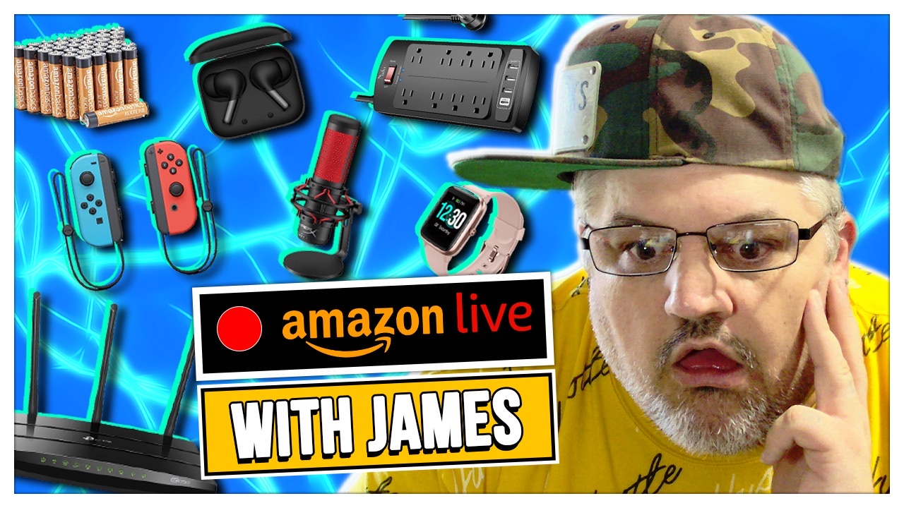 Watch Hobbies, Tech, and Home Recommends on Amazon Live