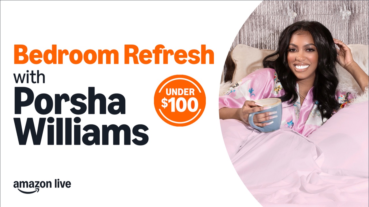 Watch Bedroom Refresh with Porsha Williams on Amazon Live