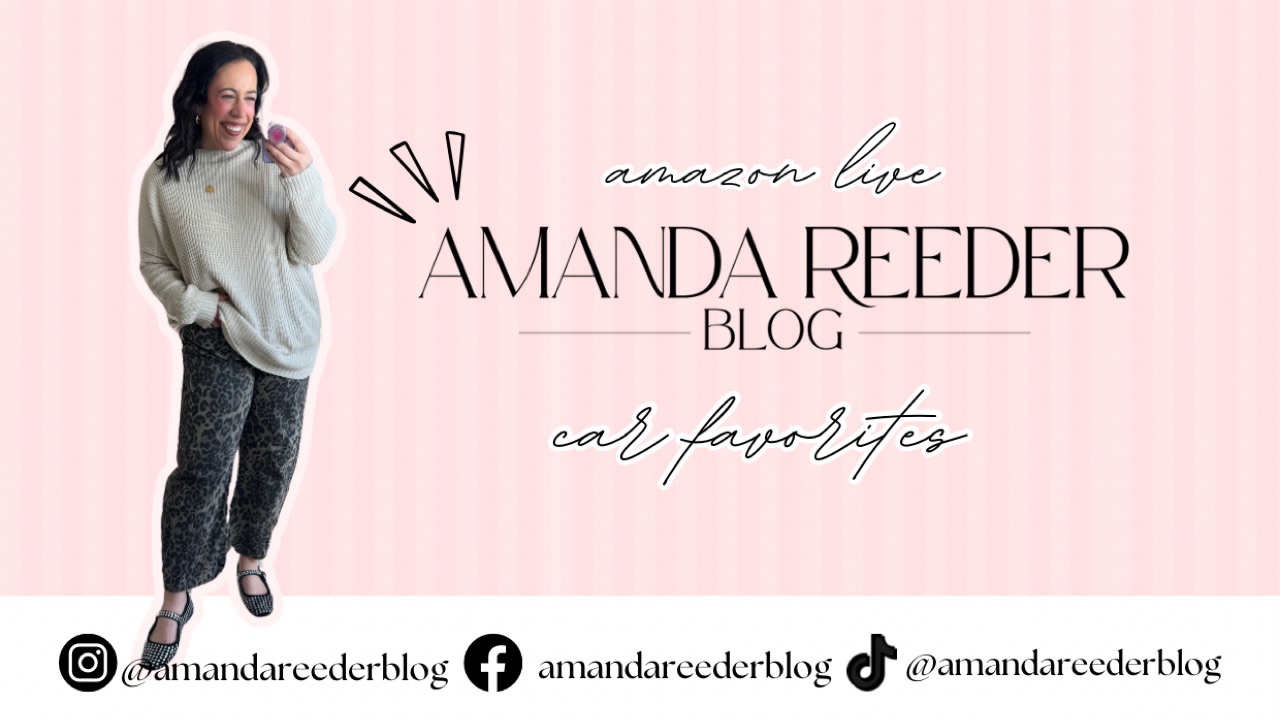 Amanda Rieder Watch Car Must Haves | Amanda Reeder on Amazon Live