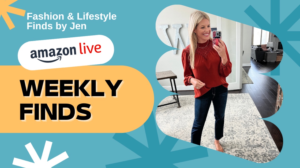 Watch Weekly Finds on Amazon Live