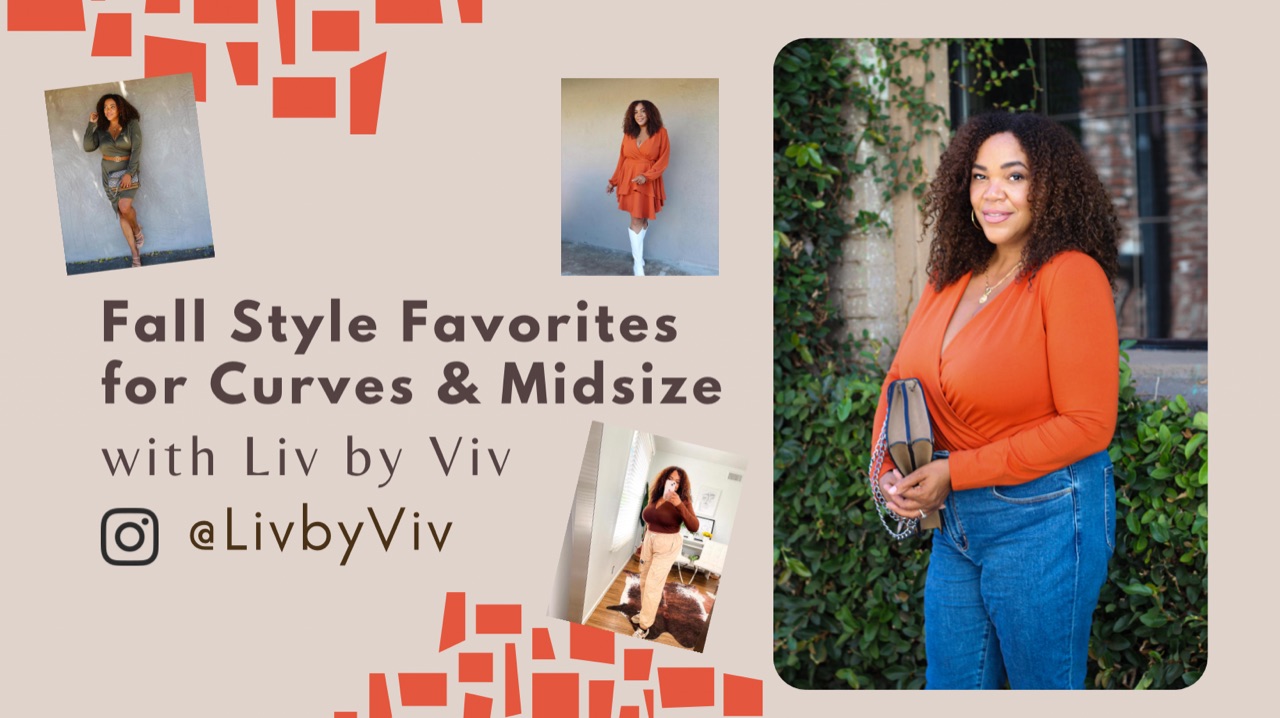 Watch Fall Style Favorites for Curves & Midsize on Amazon Live