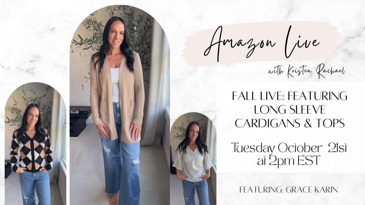 Watch Women’s Fall Fashion on Amazon Live