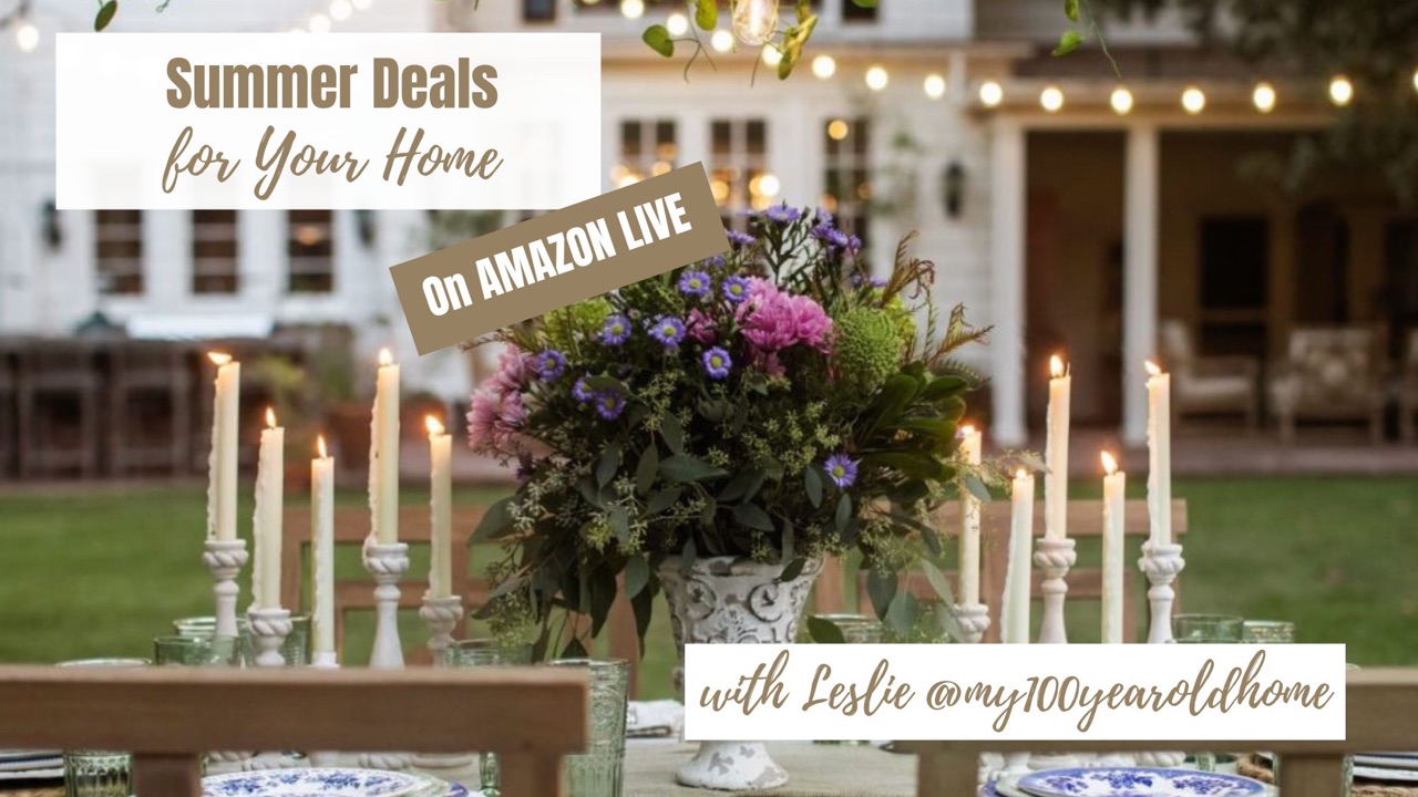 Watch Summer Deals for Your Home on Amazon Live