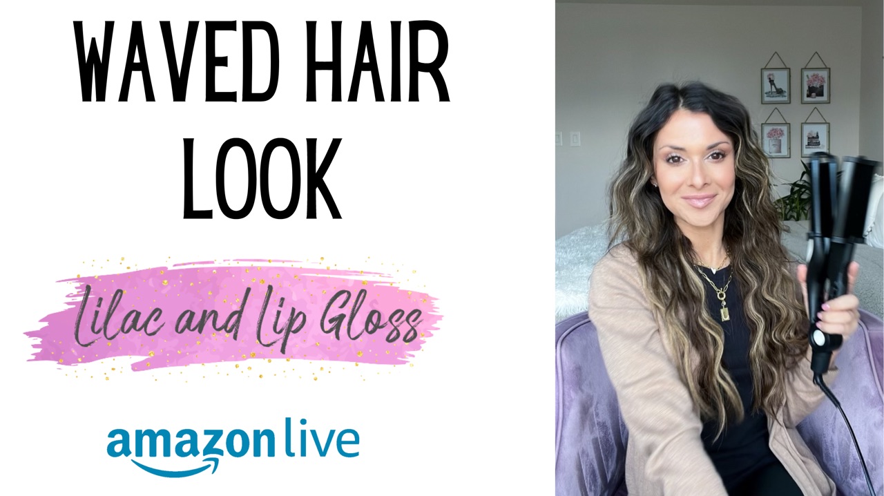 Watch Waved hair products on Amazon Live
