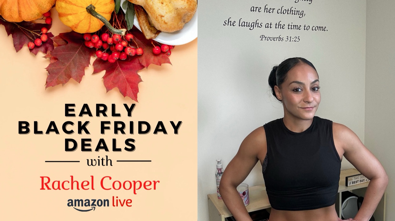 Watch Early Black Friday deals on Amazon Live