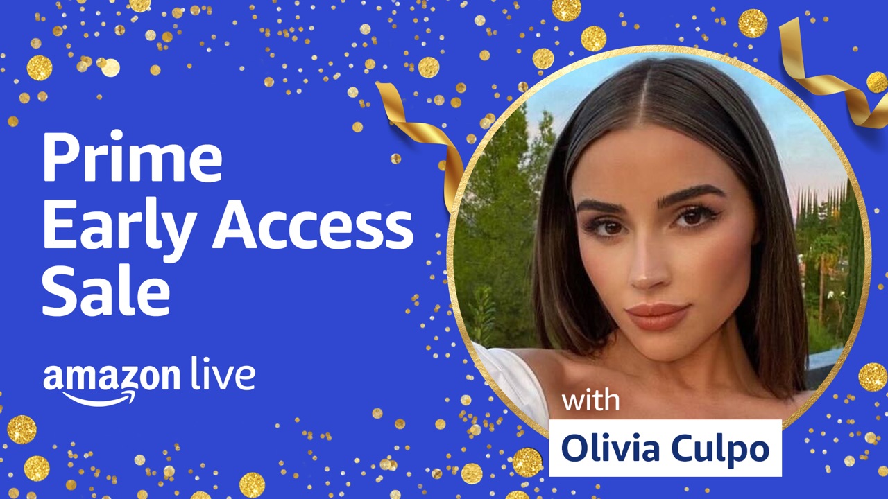 Watch Prime Early Access Sale with Olivia Culpo on Amazon Live