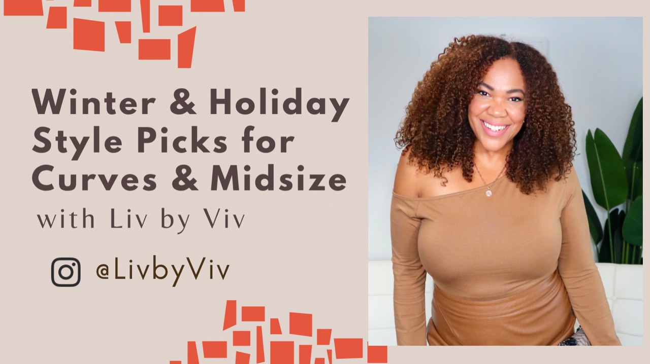 Watch Winter & Holiday Style Picks for Curves & Midsize on Amazon Live