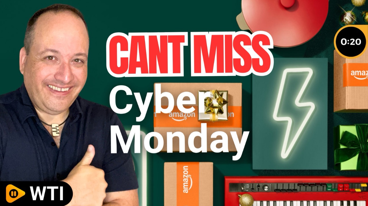 Watch Can’t Miss Cyber Monday with Ben on Amazon Live